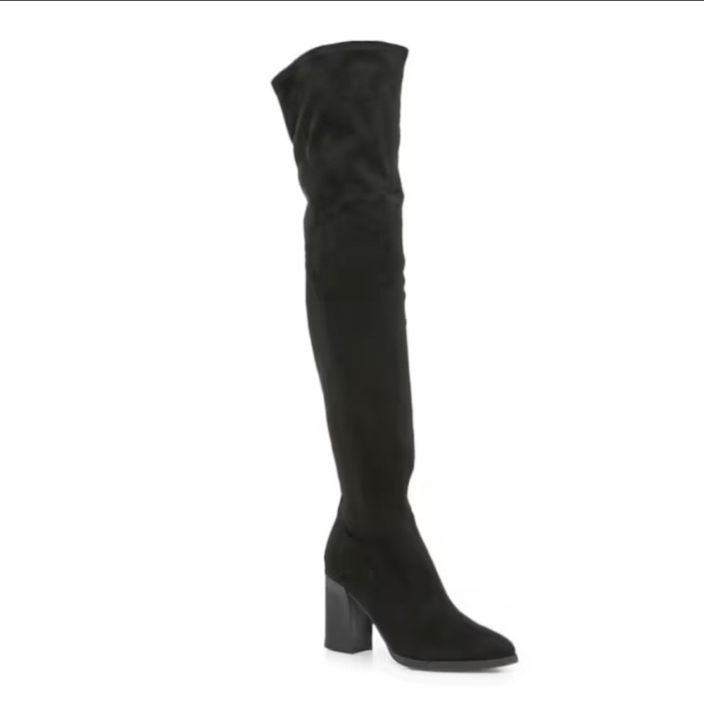 Black Marc Fisher Mayko Over the Knee Boot